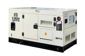 Дизельний генератор 24 кВт (30 KVA) Своя Енергія KDF-30/S