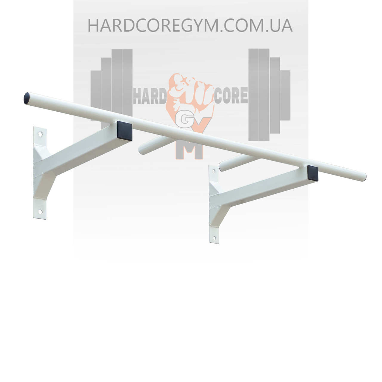 Турнік настінний цільний №1 / Білий Рівний, фото 1