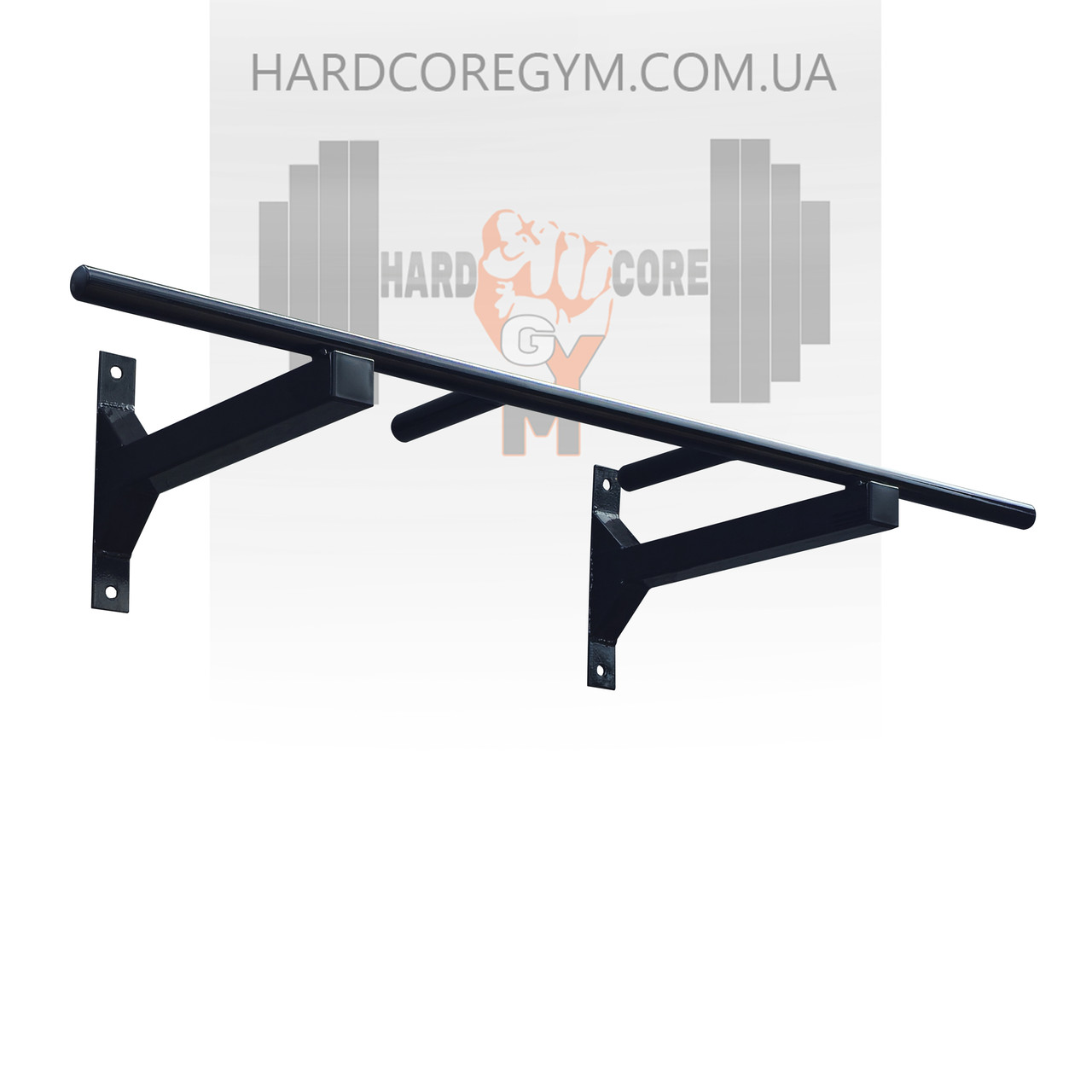 Турнік настінний цільний №1 / Чорний Рівний, фото 1