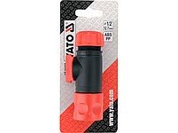 Швидкознімний з'єднувач 1/2" з краном YATO YT-89077, фото 4