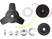 Бензокоса з додатковим обладнанням 52 см3 YATO YT-85005, фото 5