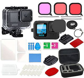 Комплект аксесуарів для GoPro 13 12в1