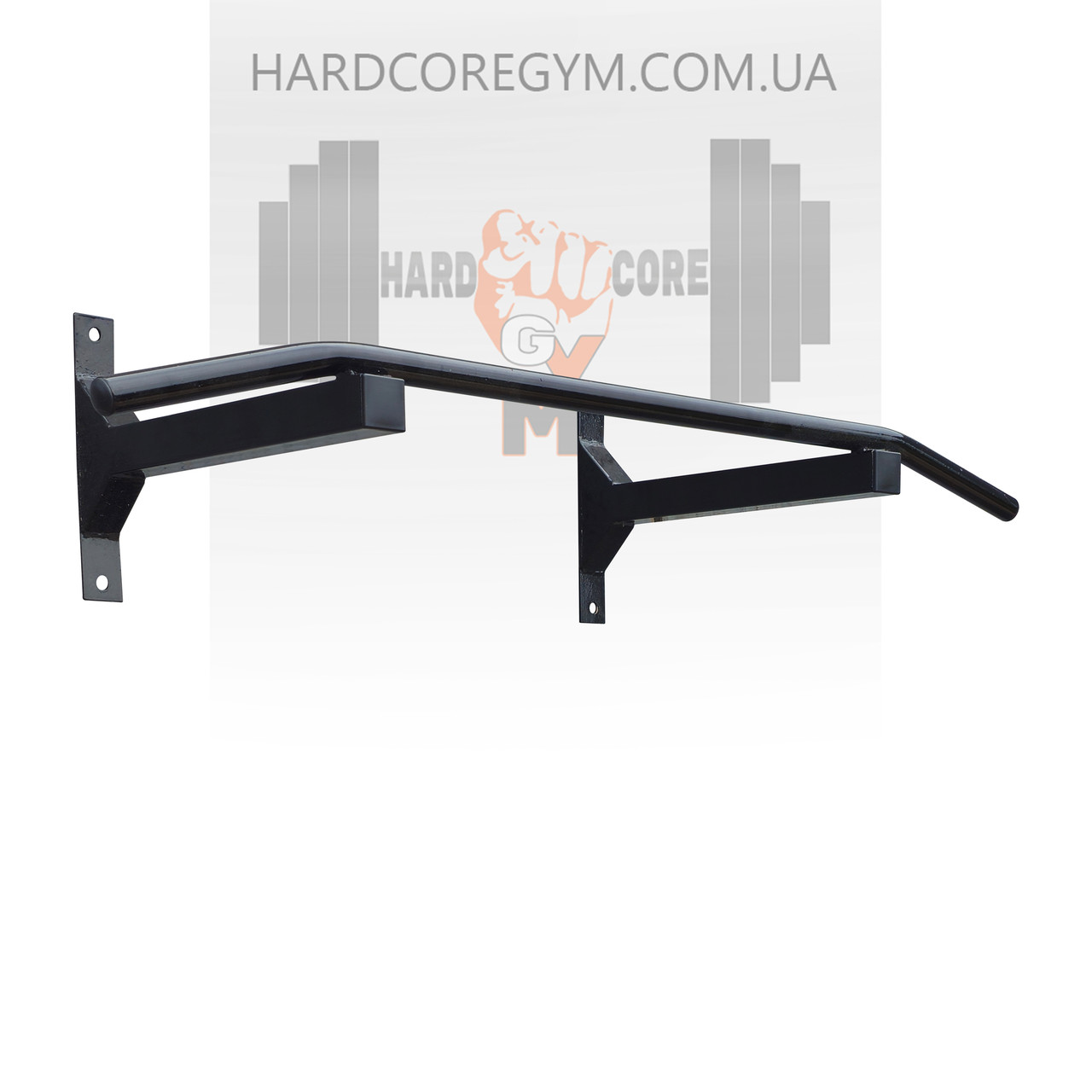 Турнік настінний цільний №1 / Чорний, фото 1