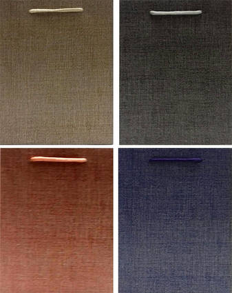 Подарунковий пакет картонний 27×33×11 см, однотонний, 12 шт. в упаковці (281387)