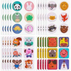 Дитячі наліпки від комарів та комах Cartoon, 6 шт, до 72 годин (MH-5156)