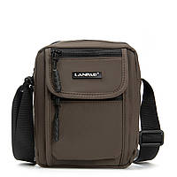 Сумка Чоловіча Планшет нейлон Lanpad 0938 brown. Купити чоловічі сумки гуртом і в роздріб Україні.