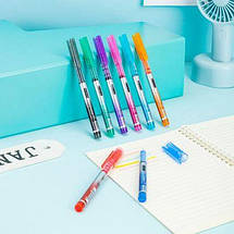 Набiр ролерів Deli EQ300-8C, Think, мікс кольорів, лінія 0,5мм, 8штук/упаковка, Ролери кольорові, фото 4