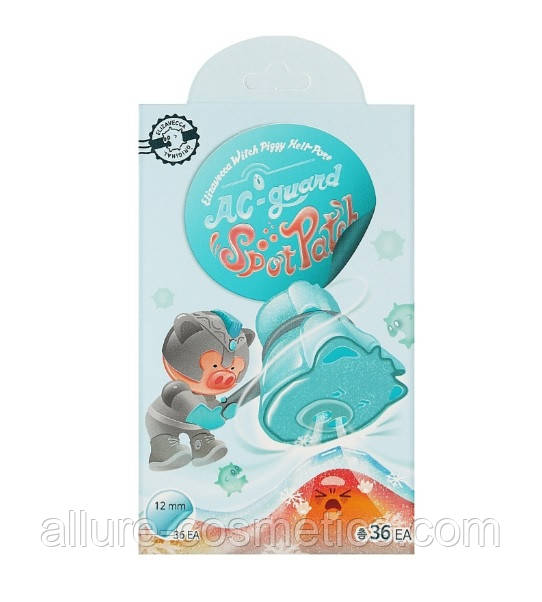 Патчі від прищів Elizavecca Witch Piggy Hell-Pore AC Guard Spot Patch 36ea, фото 1