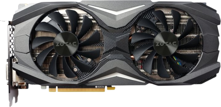 Відеокарта GeForce GTX 1070 8GB Zotac IceStorm (ZT-P10700E-10S) Б/В