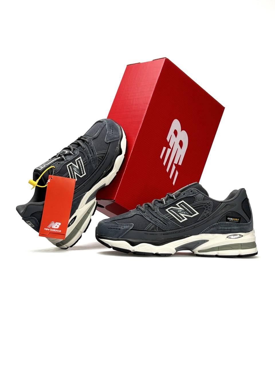 Чоловічі кросівки New Balance 758 Grey Beige, кеди чоловічі замаі шкіра текстиль сірі термо. Чоловіче взуття