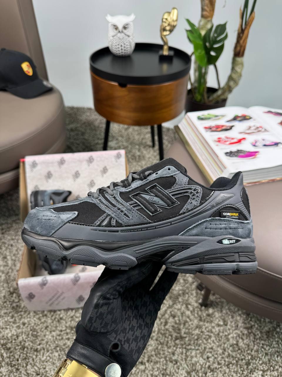 Чоловічі кросівки New Balance 758 Dark Grey Black, кеди чоловічі замша, шкіра текстиль сірі термо. Чоловіче взуття