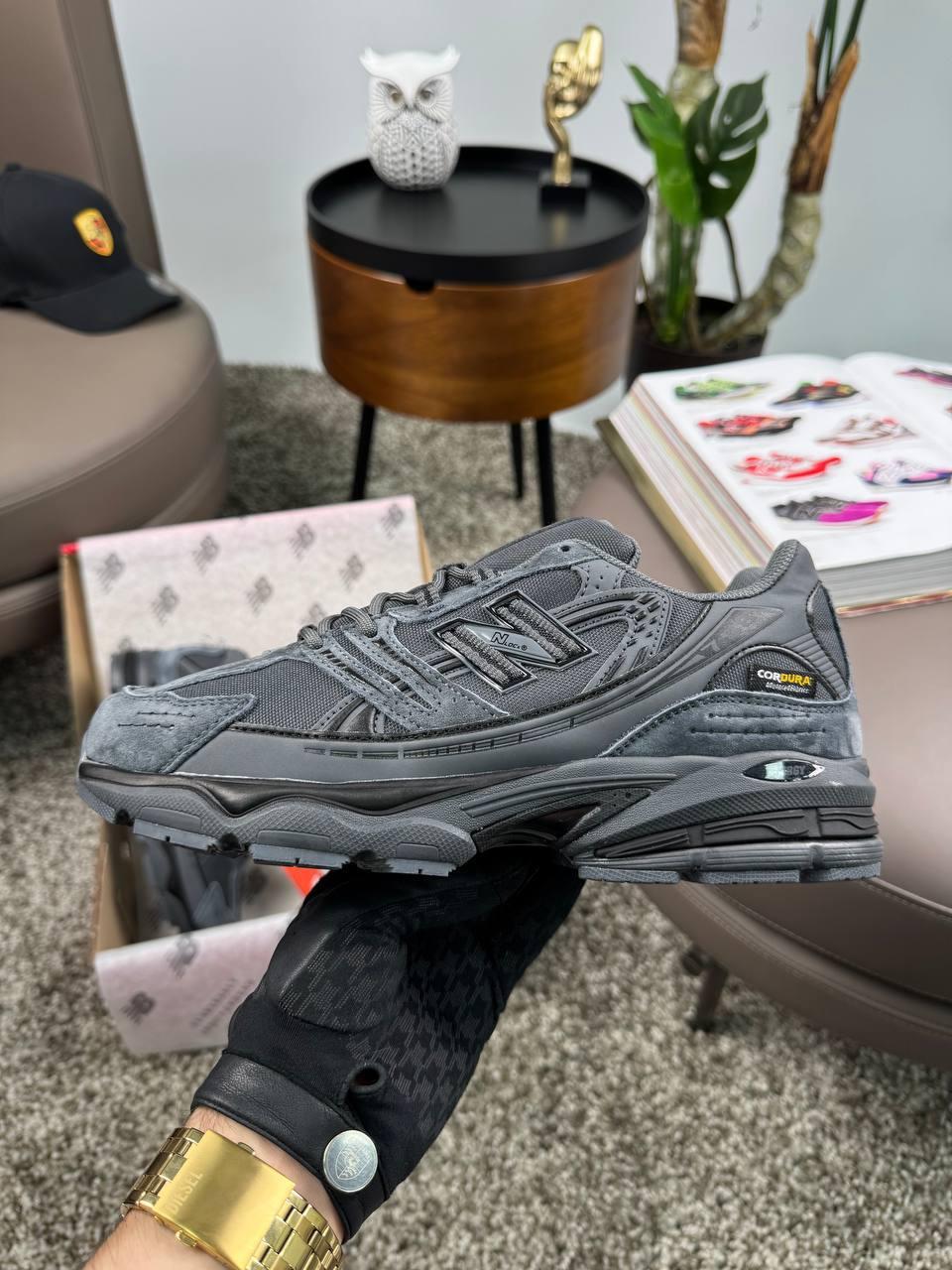 Чоловічі кросівки New Balance 758 Dark Grey, кеди чоловічі замша шкіра текстиль сірі термо. Чоловіче взуття