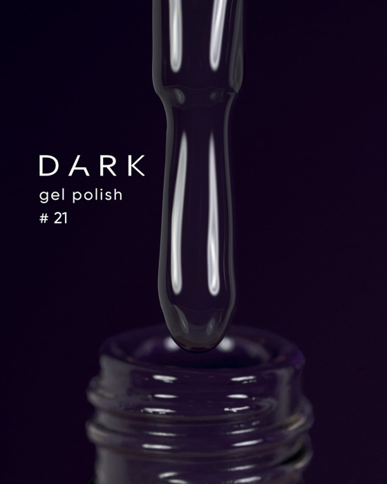 Dark gel polish 021, 6 ml, фото 1