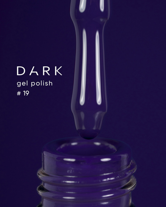 Dark gel polish 019, 6 ml, фото 1