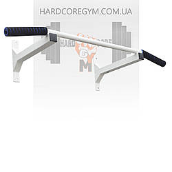 Турнік настінний цільний №1 з м'якими ручками / Білий