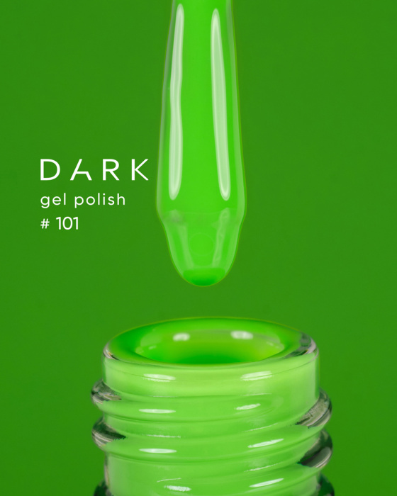 Dark gel polish 101, 10 ml, фото 1