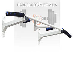 Турнік настінний цільний №2 з м'якими ручками / Білий