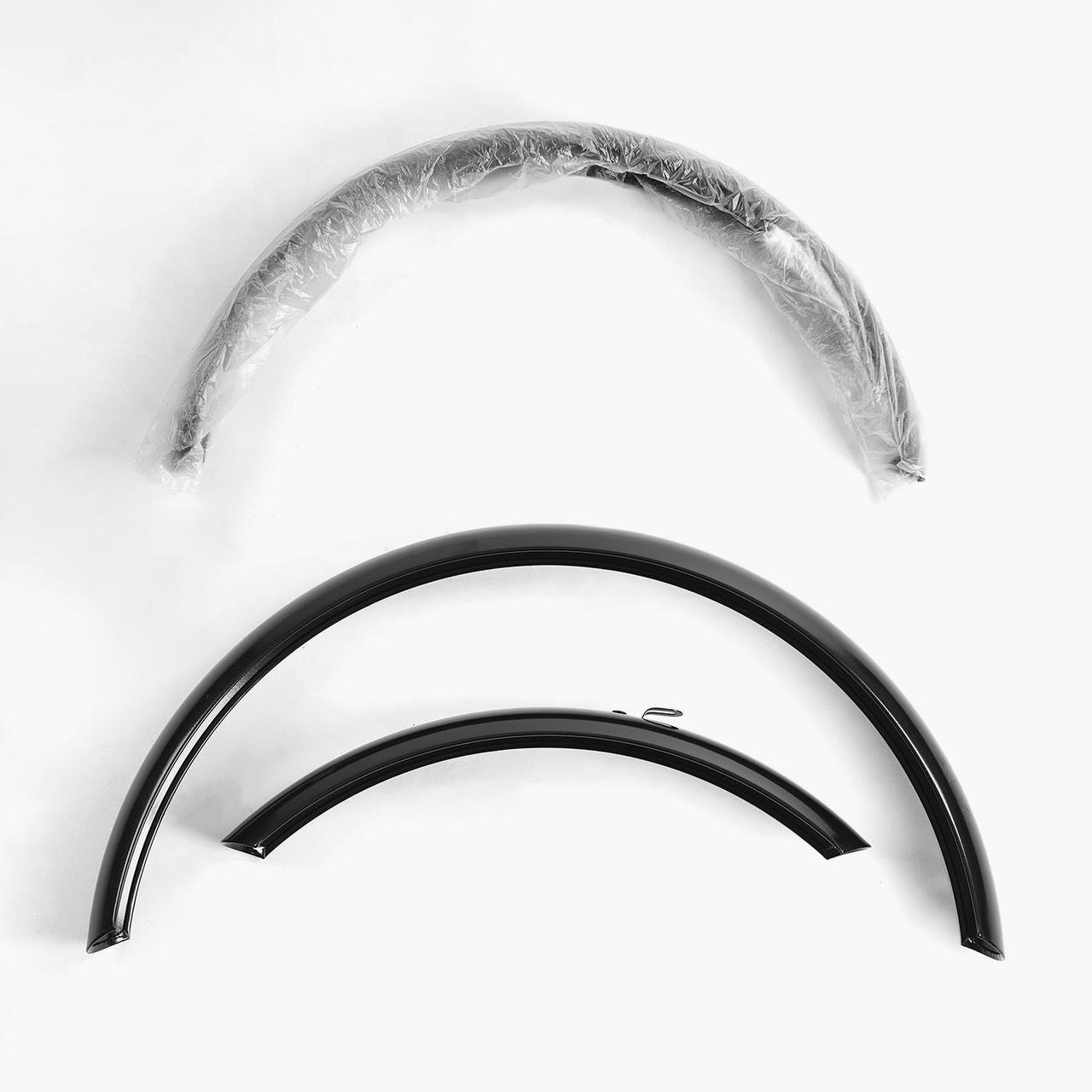 Крила на велосипед дитячий 18" (переднє/заднє) PLS-6344/18 чорний, фото 1