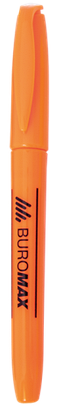 Текст-маркер JOBMAX, круглий наконечник, оранжевий колір (BM.8903-11)