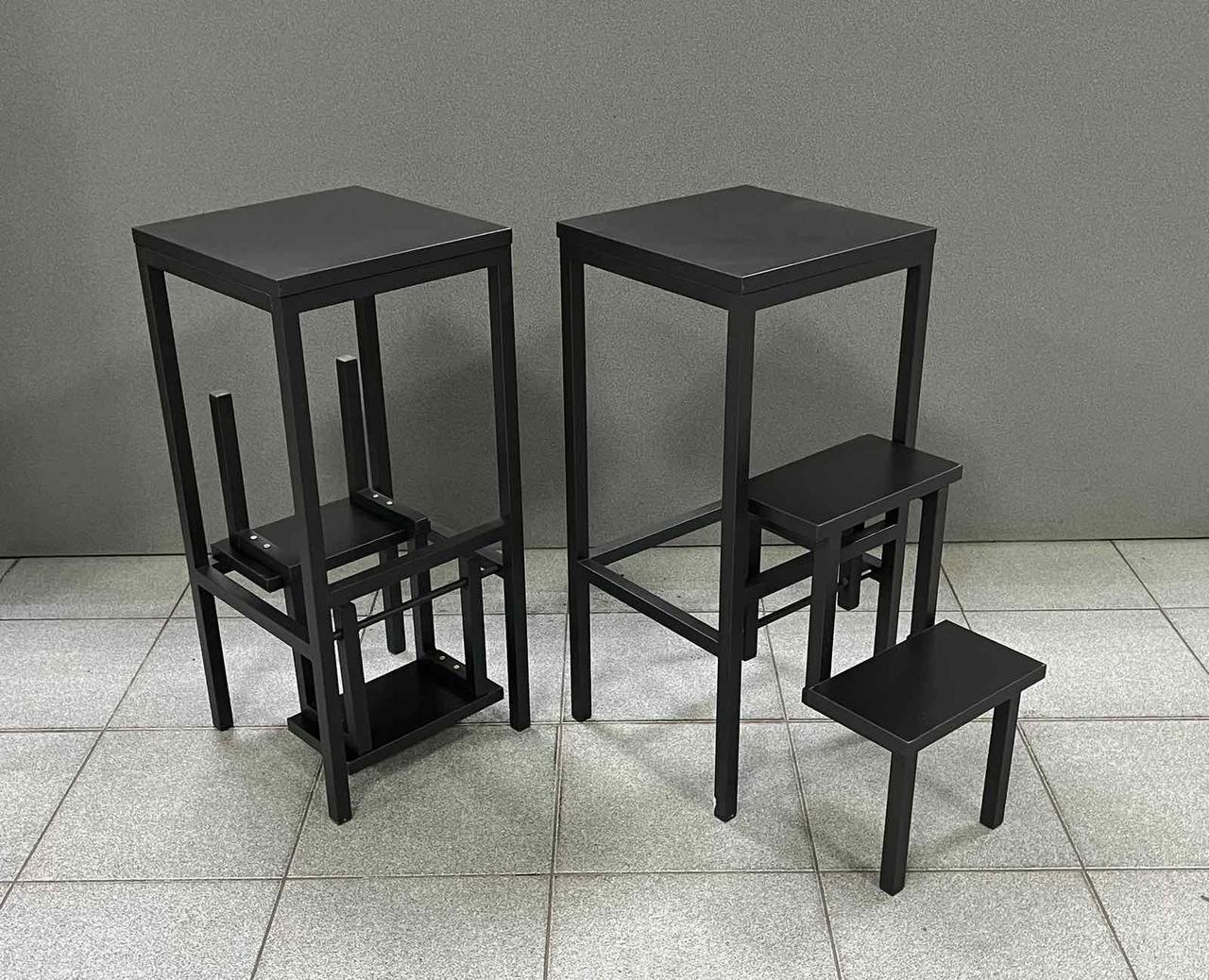 Табурет - драбина стілець-драбинка стілець сходи посилене навантаження до 150 кг, фото 1