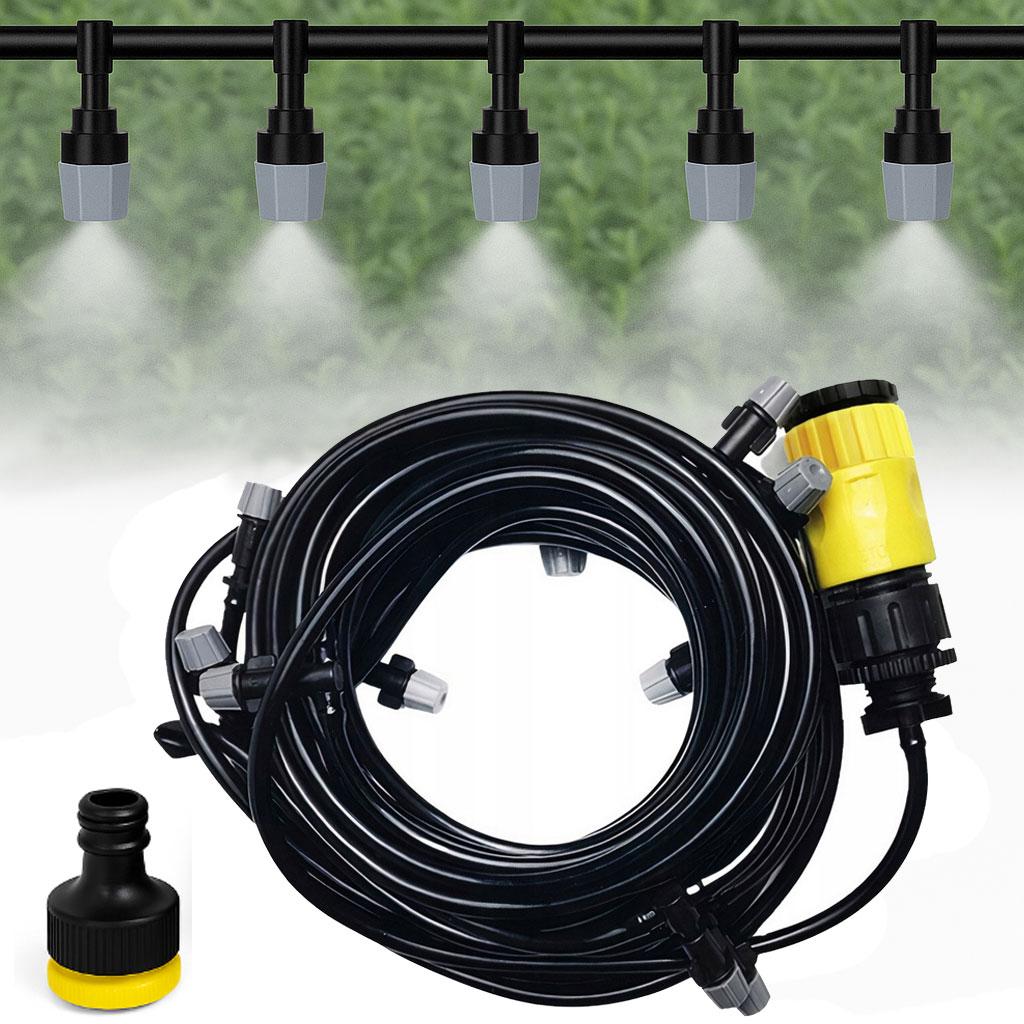 Система туманоутворення для альтанки 10м, 10 форсунок / Садовий туманоутворювач / Система для поливу саду, фото 1