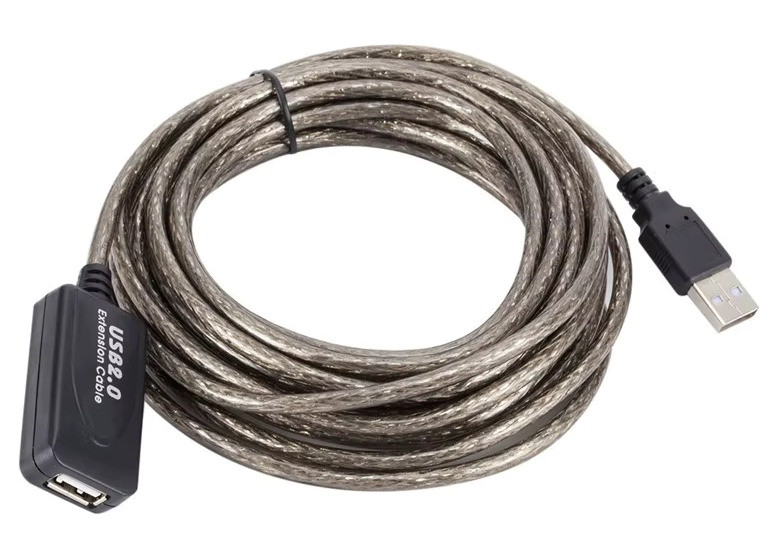 USB подовжувач 10 м USB 2.0 активний репітер (001868), фото 1
