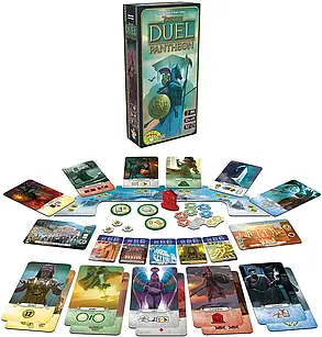 Настільна гра 7 Wonders Duel: Pantheon (7 Чудес Дуель: Пантеон)(дополнение), фото 3