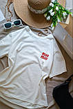 Футболка жіноча базова з вишивкою 23100, фото 4