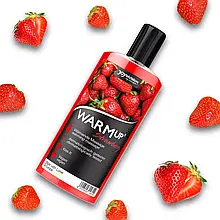 Зігріваюча масажна олійка з ароматом полуниці WARMup Strawberry, 150 мл