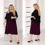 Костюм жіноча сукня та піджак у кольорах 9688, фото 3