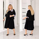 Костюм жіноча сукня та піджак у кольорах 9688, фото 4