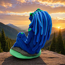 Флуоресцентна пластикова фігурка ручної роботи / Колекційна статуетка сувенір для інтер'єру, фото 3