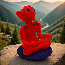 Фігурка ручної роботи, що світиться, з термопластика / Авторська декоративна статуетка на подарунок, фото 3