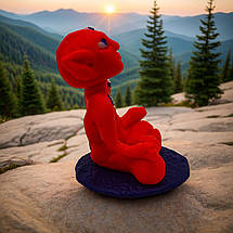 Фігурка ручної роботи, що світиться, з термопластика / Авторська декоративна статуетка на подарунок, фото 5