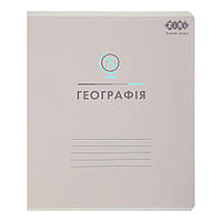Зошит ZiBi предметний PASTEL 48 аркушів клітинка, географія (ZB.1701-09)