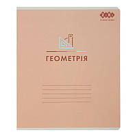 Зошит ZiBi предметний PASTEL 48 аркушів клітинка, геометрія (ZB.1701-11)