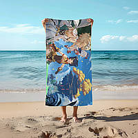 Аніме рушник Геншин Імпакт (Genshin Impact) 78 на 140 см, код 3