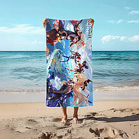 Аніме рушник Геншин Імпакт (Genshin Impact) 78 на 140 см, код 4