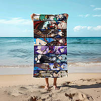 Аніме рушник Геншин Імпакт (Genshin Impact) 78 на 140 см, код 7