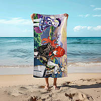 Аніме рушник Геншин Імпакт (Genshin Impact) 78 на 140 см, код 9