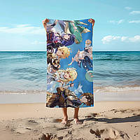 Аніме рушник Геншин Імпакт (Genshin Impact) 78 на 140 см, код 10