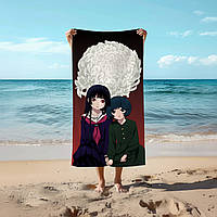 Аніме рушник Пекельна дівчинка 78 на 140 см, код 12