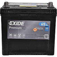 Акумулятор автомобільний EXIDE PREMIUM 65A (EA654)