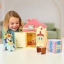 Ігровий набір Дом Блуї з м'якою іграшкою-сюрприз "Блуї" Bluey Plush Surprise, фото 5