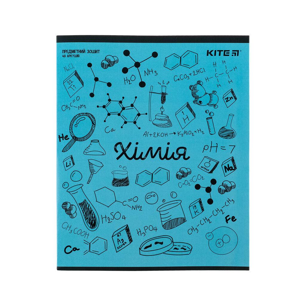 Зошит Kite предметний Sketch 48 аркушів, хімія клітинка (K24-240-22), фото 1