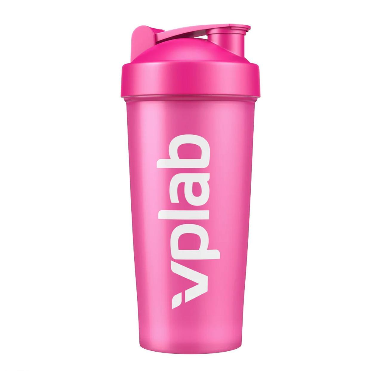 Шейкер з металевою кулькою VPLab Pink, 700 мл, фото 1