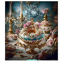 Зошит Школярик Luxury desserts 96 аркушів клітинка (096-3477K), фото 5