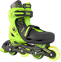Роликові ковзани Neon Inline, розмір 30-33, зелений