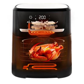 Мультипіч, Аєрогриль ROM970-XXL Up&DownFry (2000 Вт, 2-ва ТЕНи, 9.5 л)