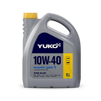Моторна олива Yuko SUPER GAS 10W-40 4л (4820070245332)